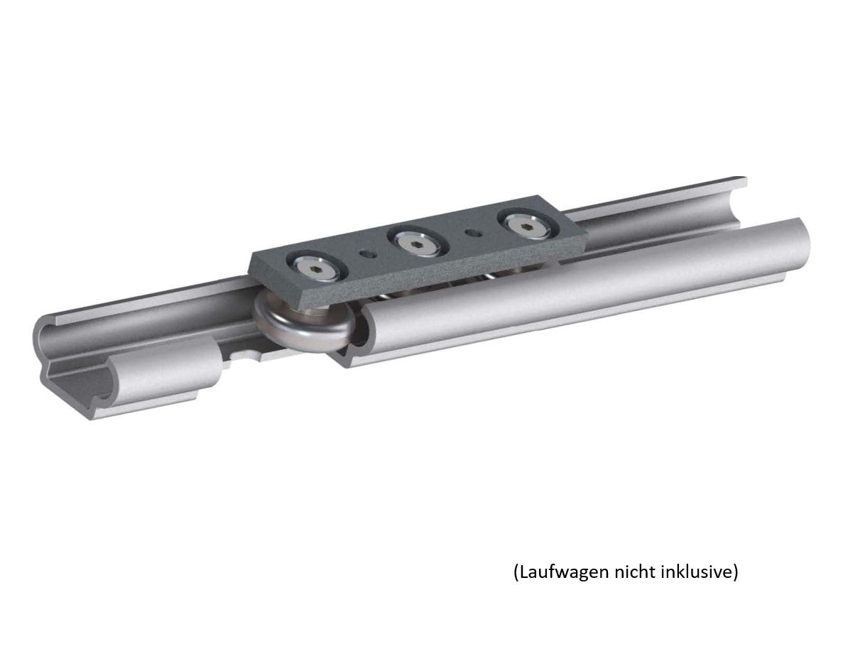 Stainless steel C-roller guide rail